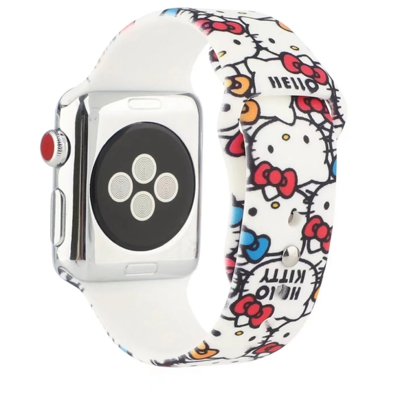 Brand new Apple watch band Hello Kitty Silicone smart watch bracelet - Picture 3 of 6